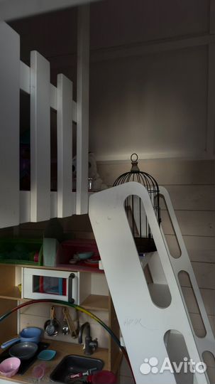 Детский деревянный домик для дачи