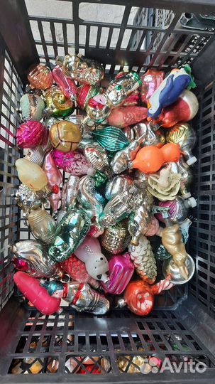 Елочные игрушки СССР