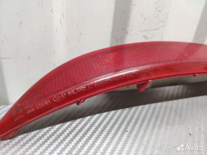 Катафот в бампер задний левый Kia Rio QB 1.6 G4FC