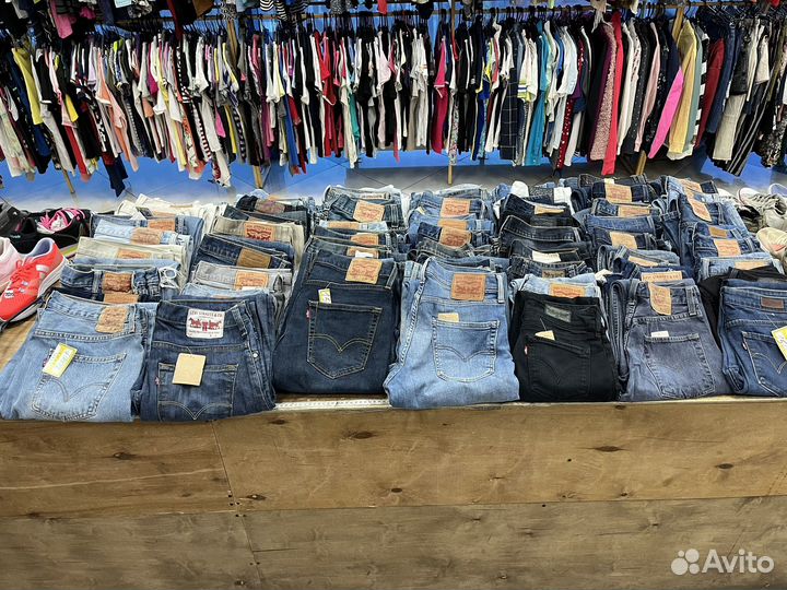 Джинсы мужские levis и женские