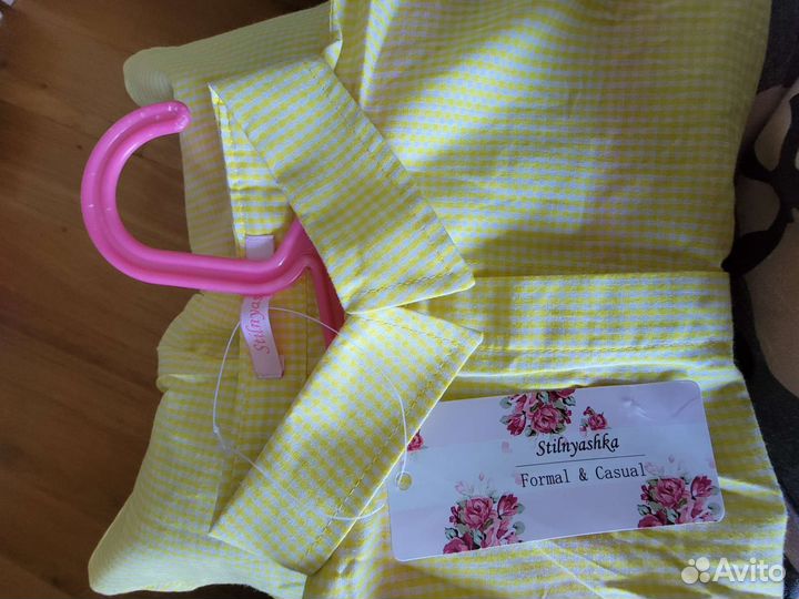 Рубашка. Для девочки 5-6 лет. Новая