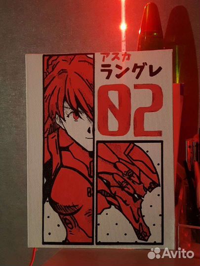 Аниме картина Евангелион