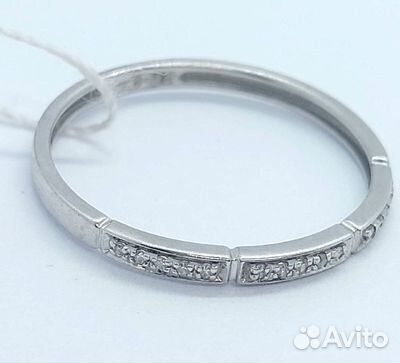 Золотое кольцо с камнем 18,5р