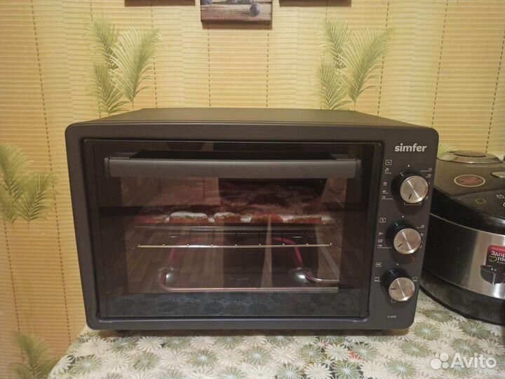 Мини печь духовка бу