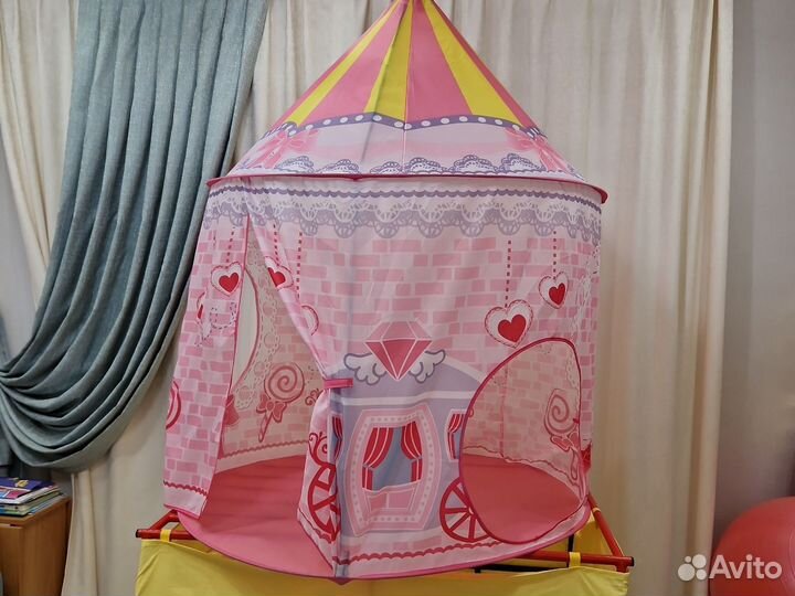 Игровой тоннель, палатка и сухой бассейн