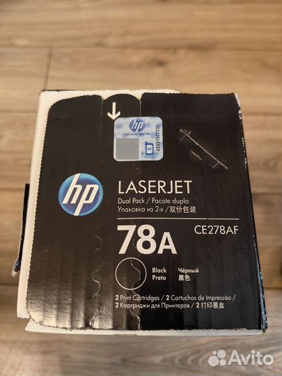 Картридж новый HP laserjet 78a ce278af