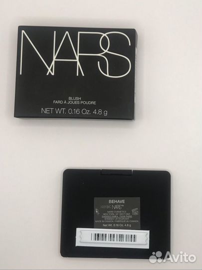 Румяна nars behave