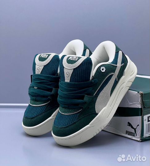 Puma 180 Corduroy Green White (Арт.53734)