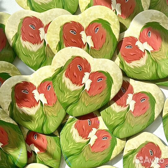 Неразлучники - Значок