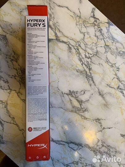 Коврик для мыши hyperx fury L
