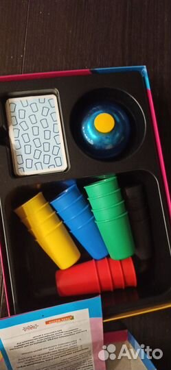 Настольная игра скоростные колпачки