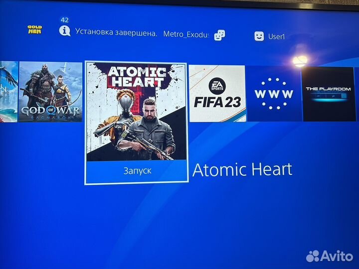 Ps4 slim 1tb,XEN прошитая 15игр