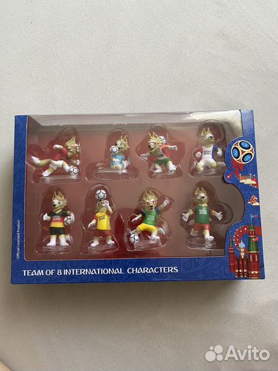 FIFA world cup russia 2018 набор фигурок забивака