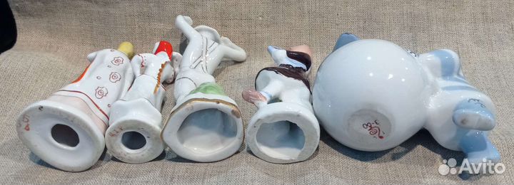 Фарфоровая статуэтки, дети, разные заводы, СССР