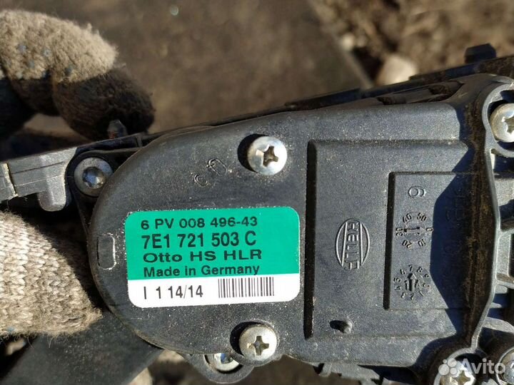 Педали volkswagen t5