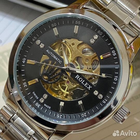 Часы наручные rolex skeleton