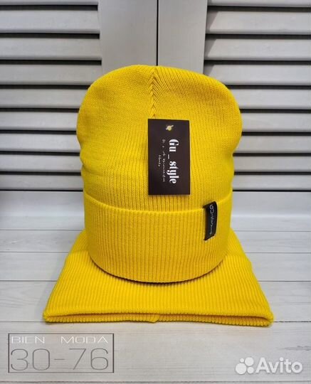 Комплект детский шапка и снуд