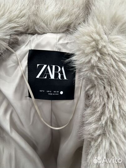 Шуба zara оригинал