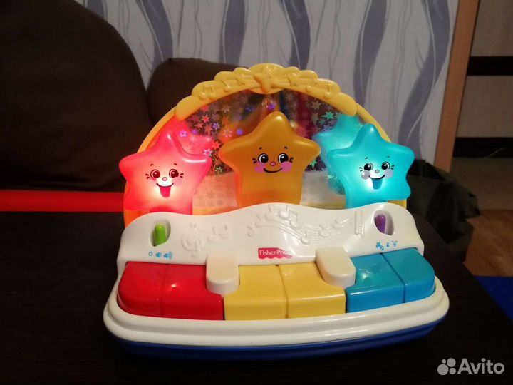 Пианино Fisher Price с поющими звёздочками