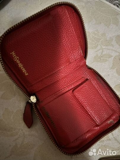 Кошелек женский кожаный на молнии