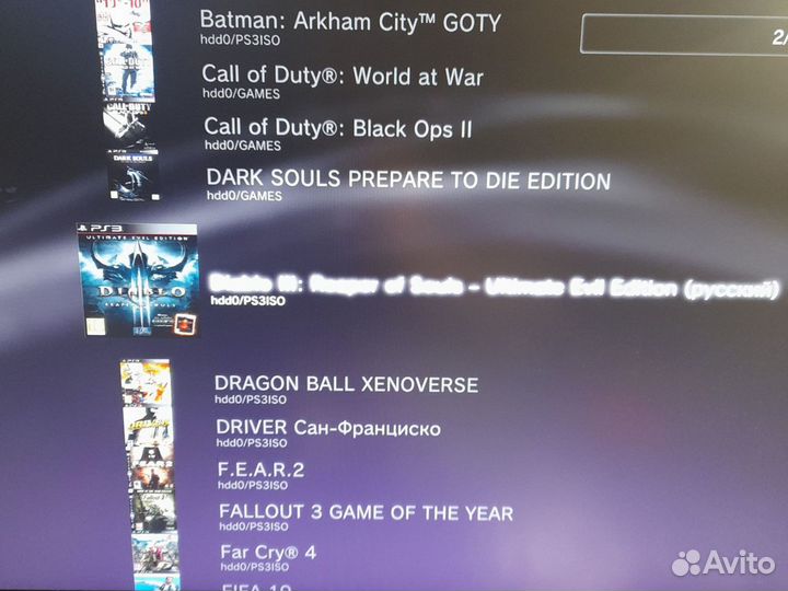 Sony PS3 super slim 500gb прошитая 37 игр