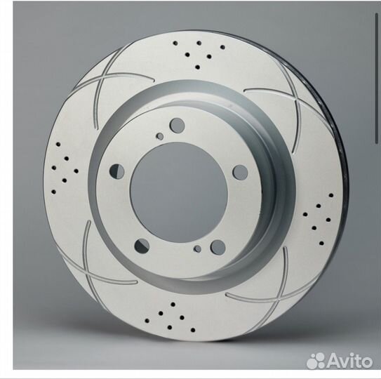 Комплект тормозных дисков на Land Cruser 200/Lx570