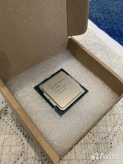 Игровой процессор Intel i5 10600kf 4.1/4.8 x6 ядер