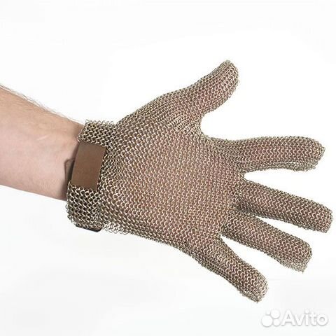 Кольчужные перчатки 5-палые №5