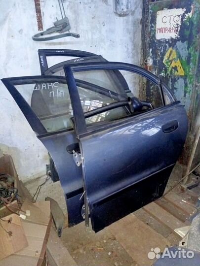 Задняя левая дверь Шевроле Ланос