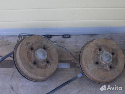 Рено логан задний барабан