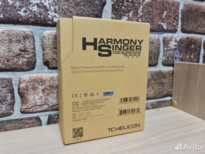 TC Helicon Harmony Singer 2 вокальная педаль