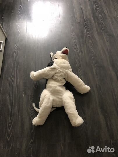 Мягкая игрушечня собака Хаски