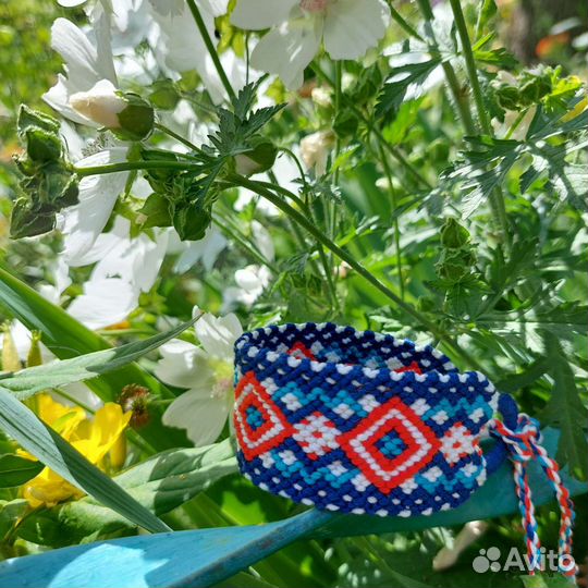 Плетёный браслет. Фенечка