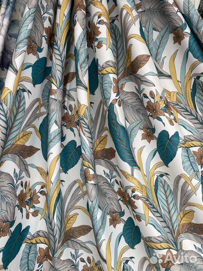 Ткань, двусторонние портьеры