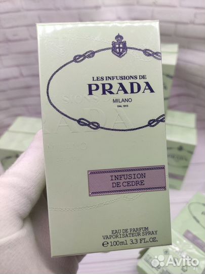 Духи prada цедр