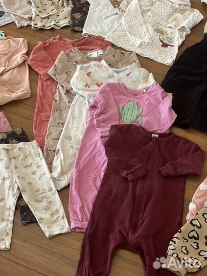 Одежда для девочки пакетом 80-86 осень