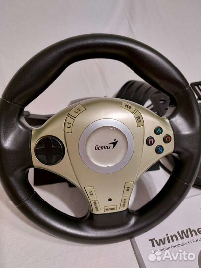 Игровой Руль Genius TwinWheel F1