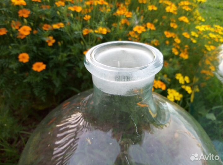 Бутыль стеклянный 20 литров