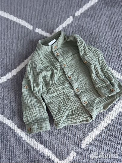 Рубашка муслиновая 80 размер