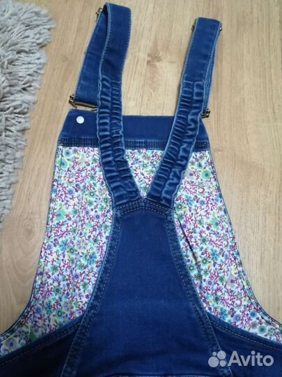 Утеплённый полукомбинезон для беременных Mama's F