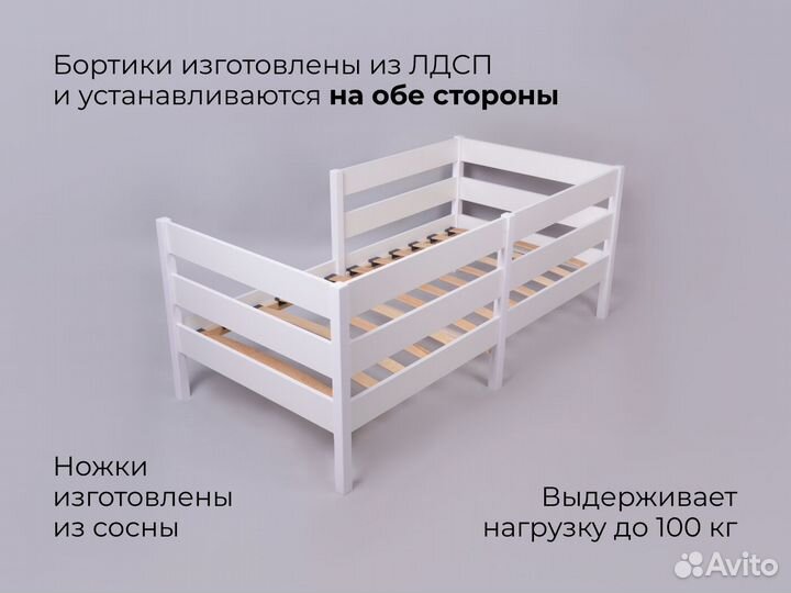 Детская кровать Софа 140 70