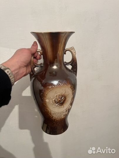 Ваза напольная керамическая