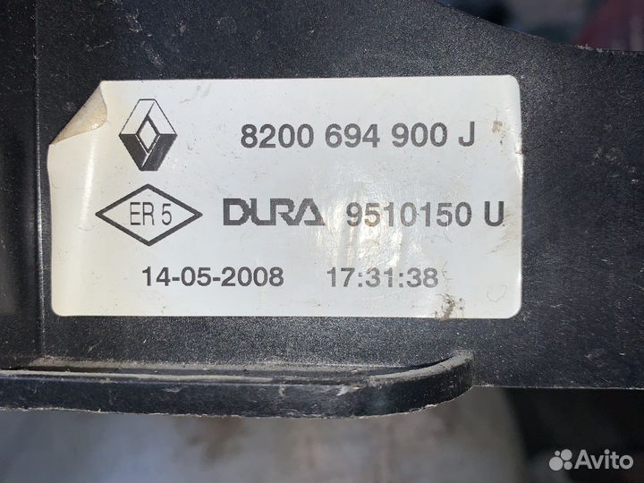 Кулиса кпп laguna 3