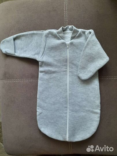 Конверт на молнии на флисе