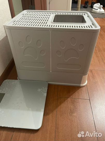 Закрытый лоток для кошек большой