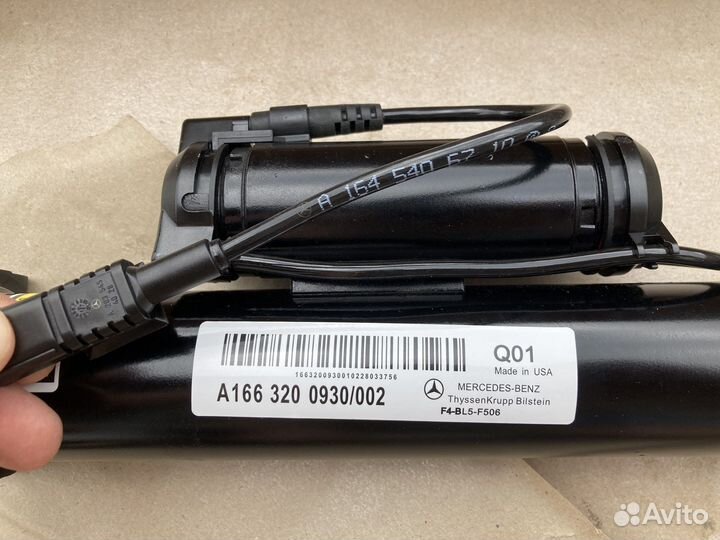 Амортизатор задний Mercedes w166 с ADS