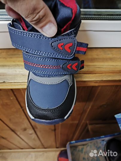 Сапоги зимние детские 24 новые