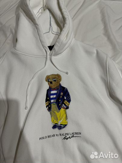 Polo ralph lauren bear худи