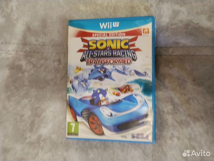 Sonic & All-Stars Racing Transformed для Wii U