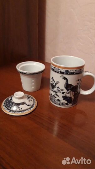 Кружка заварочная фарфор